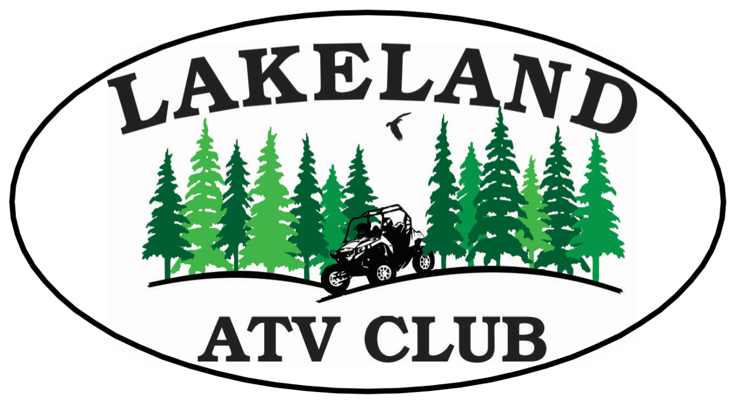 New Lakeland Logo Oval Sticker